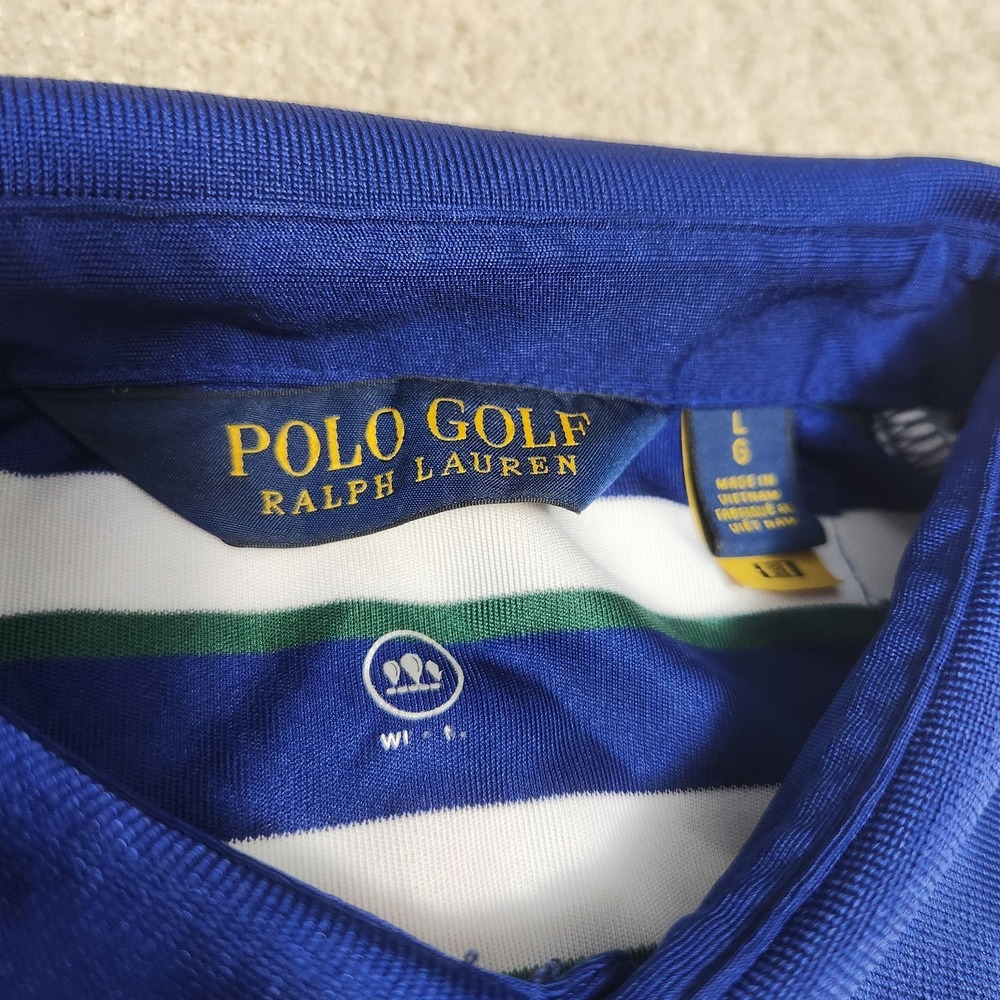 Ralph Lauren Performance Polo Men L PGA Ocean Course Big Pony Golf Shirt Wick - Picture 8 of 11